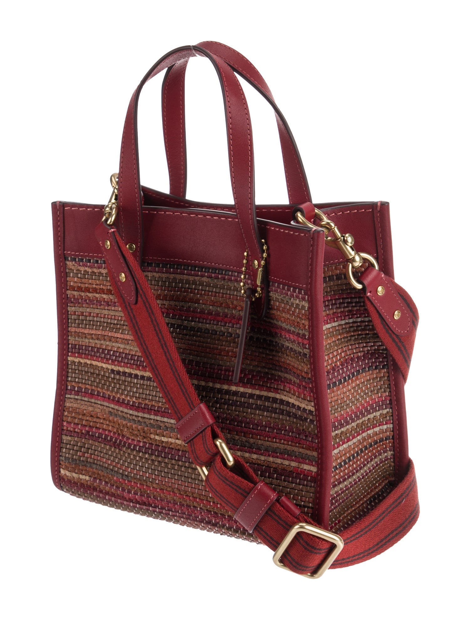 Coach Leather Top Handle Bag